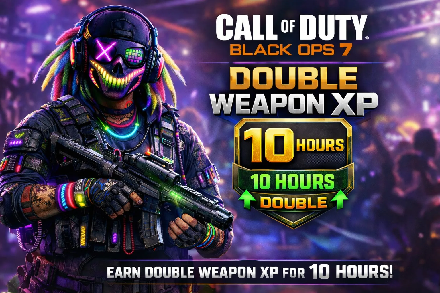 Black Ops 7 Double XP Boost | 10 Hours