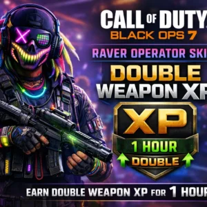 1 HOUR DOUBLE WEAPON XP