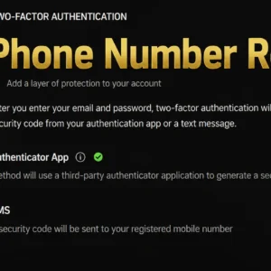 Phone Number Removal / 2FA Recovery Support